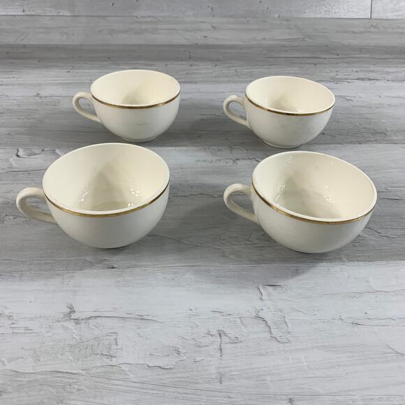 Vintage Hall Superior Quality Heather Rose Teacups Set of 4 - Picture 6 of 12